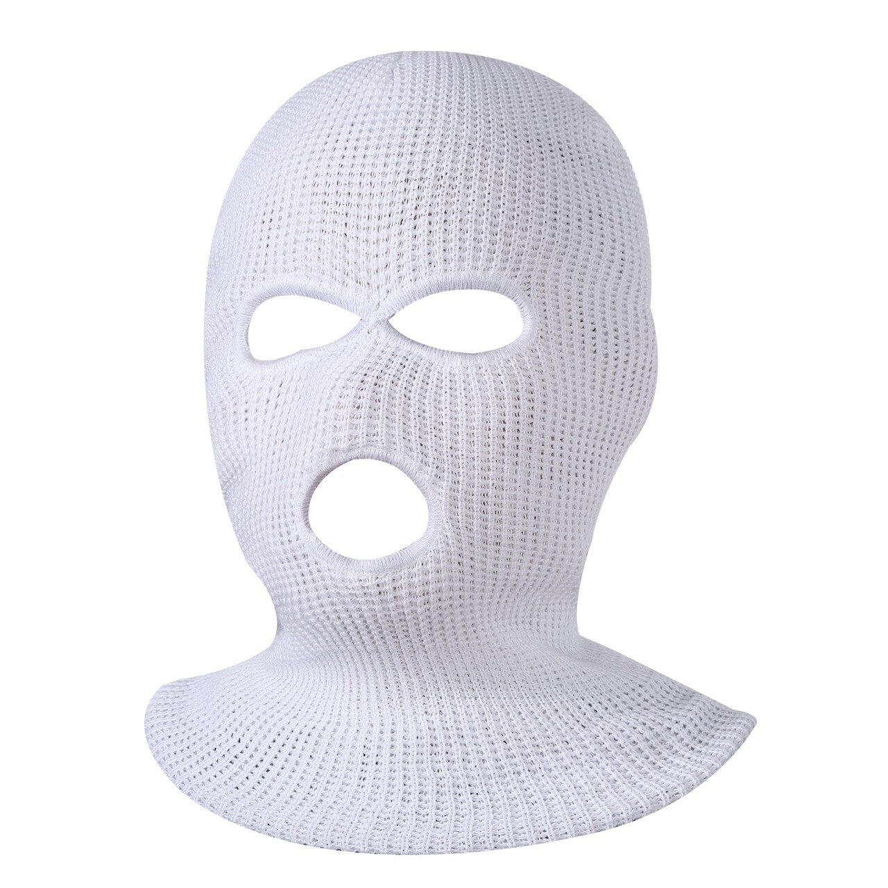 Ski Mask 3-Hole Balaclava 100% Acrylic for Cold Weather Protection